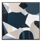 Olivine Basalt original abstract painting by Ani Ipradjian, Australian artist, inspired by Australia's iconic volcanic bluestone. Contemporary Australian art featuring rich textures, earthy tones, and layered acrylic and mixed media, celebrating Victorian bluestone architecture, historic buildings, churches, and the natural beauty of Australian basalt. Ideal for art collectors, interior designers, and lovers of Australian landscape and contemporary wall art.