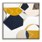 Outback Adventures 2 by Melbourne-based Australian artist Ani Ipradjian — bold abstract Australian Outback landscape painting and print featuring earthy mustard tones, ocean blues, and textured layers inspired by Ani’s cross-country journey from Melbourne to Perth. Captures the vast desert plains, rugged terrain, and natural coastal beauty of Australia. Ideal for art collectors, interior designers, home decorators, and lovers of contemporary Australian landscape art. Available as original artwork and fine a