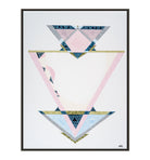 "Past Present Future abstract print by Ani Ipradjian – symbolic art inspired by numerology and life’s journey, connecting past, present, and future"