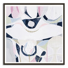 Pink Lake Australia 2 print by Ani Ipradjian. Australian abstract art inspired by Western Australia's pink salt lakes, featuring pink, lilac, and coastal tones. Ideal for Australian and overseas art collectors.