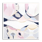 "Pink Lake Essence 2 print by Australian artist Ani Ipradjian – abstract art inspired by Pink Lake in Esperance, Western Australia. Features vivid pink and ocean blue tones. Ideal for coastal decor, landscape art collectors, and international art lovers."