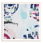 Port Melbourne Love print by Ani Ipradjian. Abstract Australian art inspired by Port Melbourne’s coastal charm, city skyline, and beachside beauty. Ideal for Australian and international collectors.