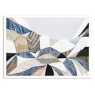 Three Sisters original abstract landscape art by Australian artist Ani Ipradjian, inspired by the iconic Blue Mountains in Katoomba, New South Wales. Contemporary Australian wall art featuring rich textures, earthy tones, sandstone formations, and expressive colour, celebrating one of Australia's most famous natural landmarks for art collectors and modern interiors.