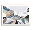 Three Sisters original abstract landscape art by Australian artist Ani Ipradjian, inspired by the iconic Blue Mountains in Katoomba, New South Wales. Contemporary Australian wall art featuring rich textures, earthy tones, sandstone formations, and expressive colour, celebrating one of Australia's most famous natural landmarks for art collectors and modern interiors.