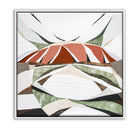 Uluru Dreams painting by Australian artist Ani Ipradjian, inspired by Uluru in Central Australia. Abstract landscape artwork featuring rich red, gold, and sandstone tones with textured layers, evoking the beauty of rain over Uluru. Perfect for collectors and interior decorators seeking authentic Australian outback art, available worldwide.