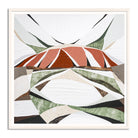 Uluru Dreams print by Australian artist Ani Ipradjian, inspired by Uluru in Central Australia. Abstract landscape artwork featuring rich red, gold, and sandstone tones with textured layers, evoking the beauty of rain over Uluru. Perfect for collectors and interior decorators seeking authentic Australian outback art, available worldwide.