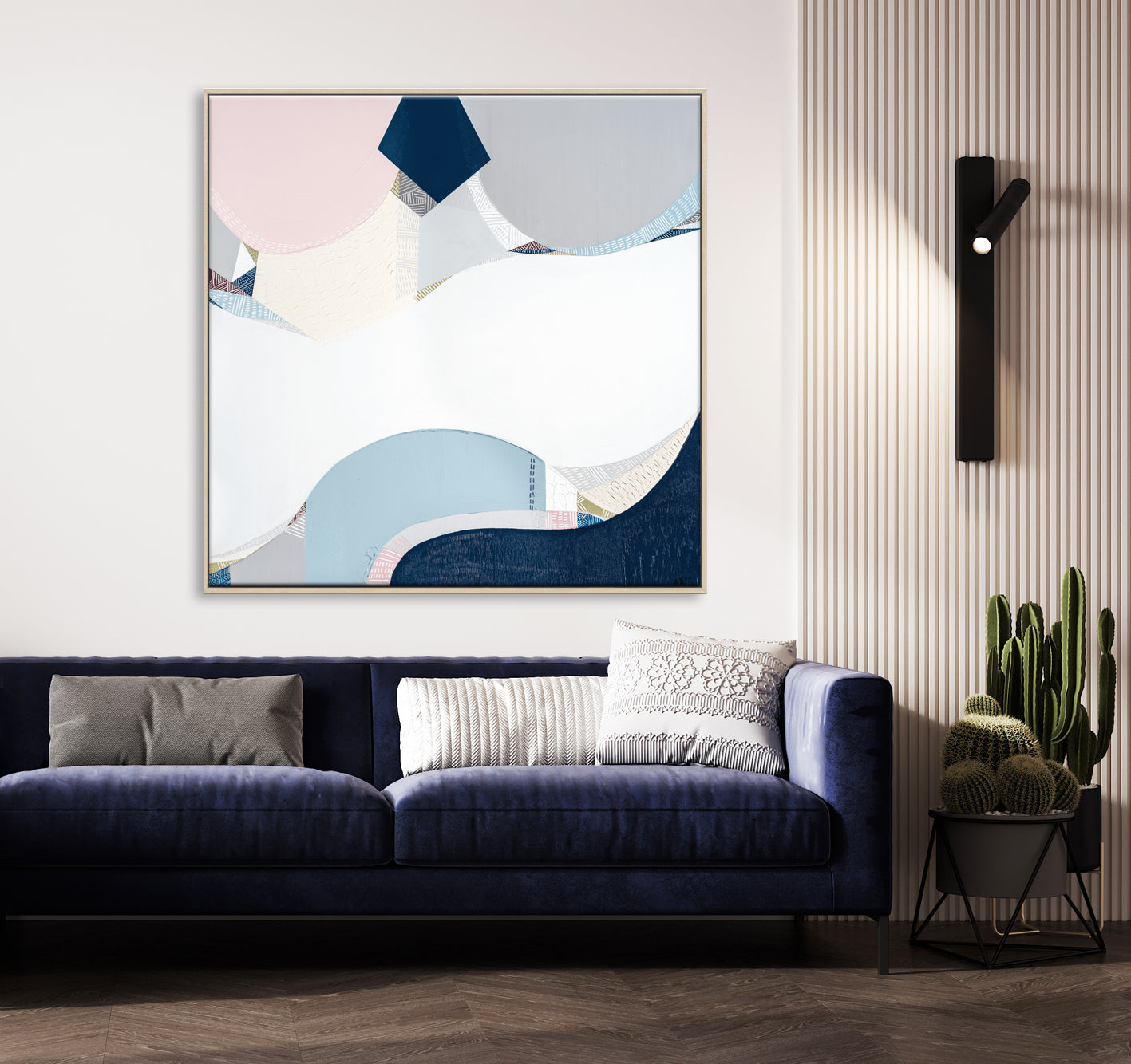 Yarra Valley landscape print by Australian artist Ani Ipradjian. Abstract Australian countryside artwork featuring earthy tones and textured design, perfect for wine lovers, art collectors, and global buyers.