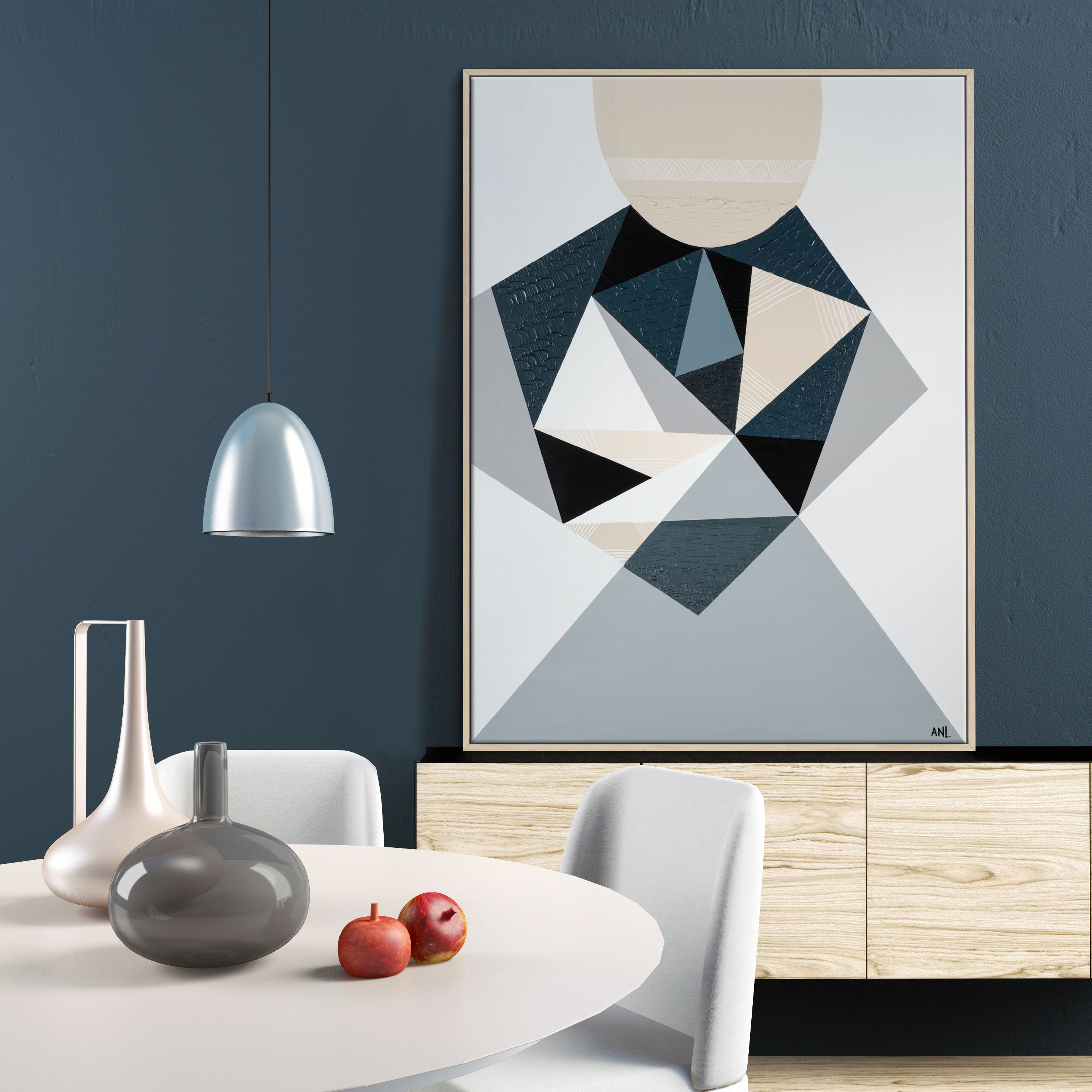 BLUESTONE LOVE PRINT - Ani Ipradjian Art