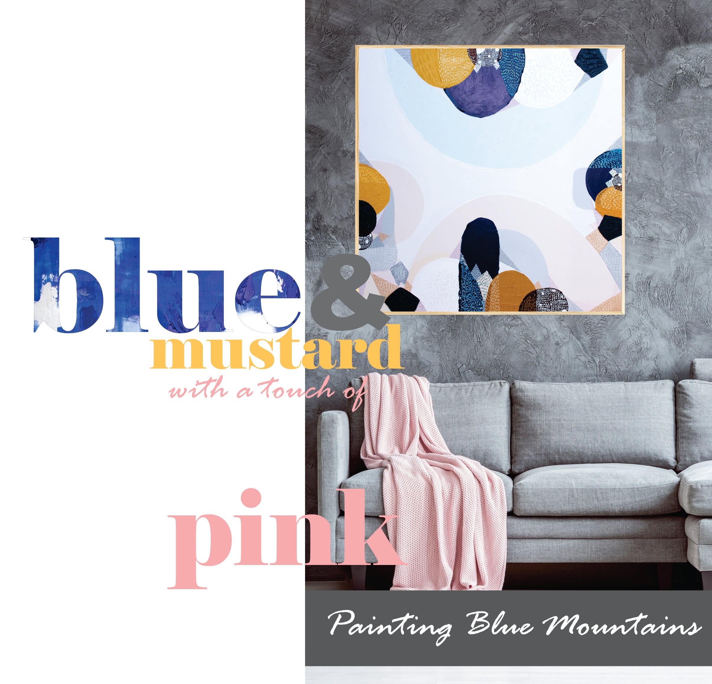 BLUE MOUNTAINS PRINT ARTIST LANE - Ani Ipradjian Art