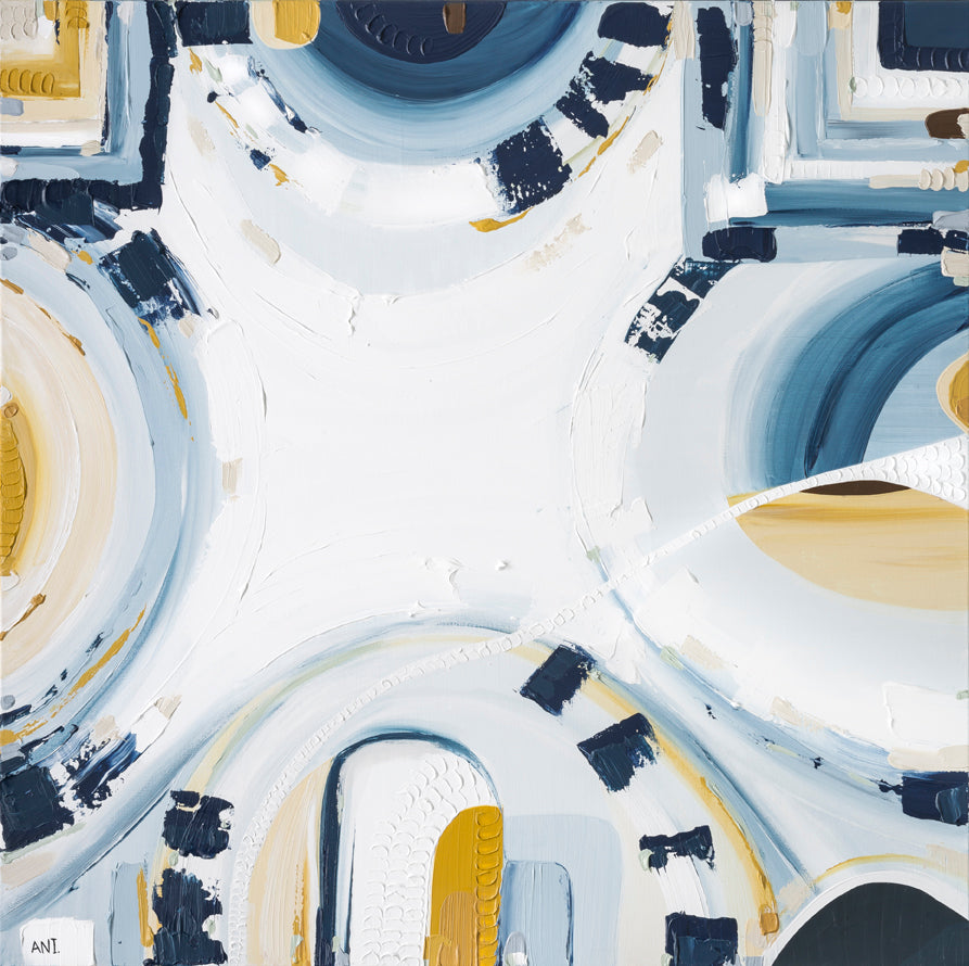 Australian Golden Sapphire - Ani Ipradjian Art