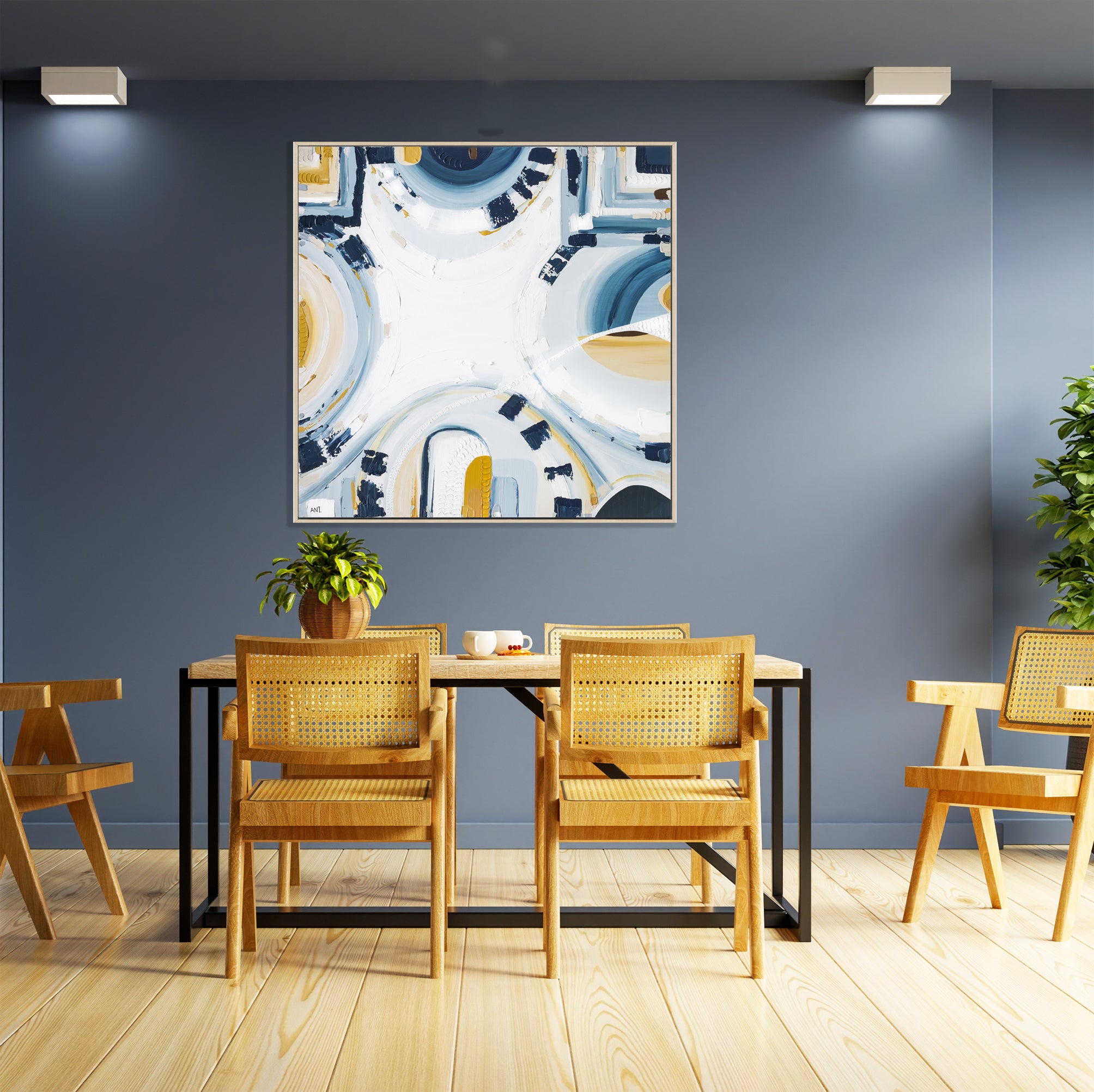 Australian Golden Sapphire - Ani Ipradjian Art