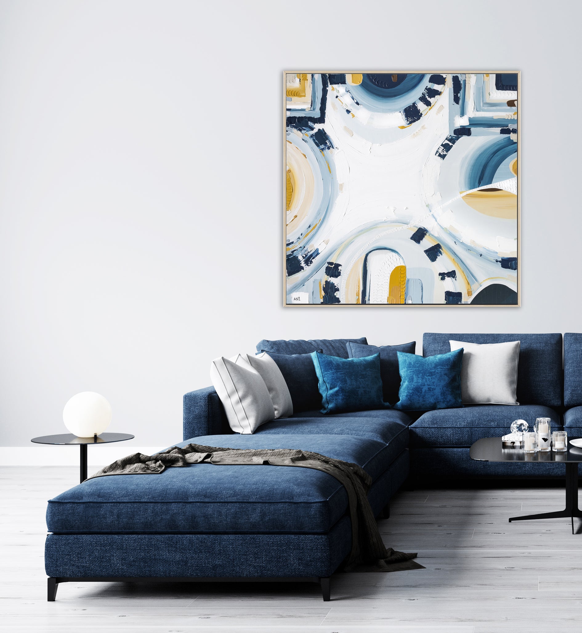 Australian Golden Sapphire - Ani Ipradjian Art