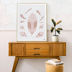 Banksia Blush Print