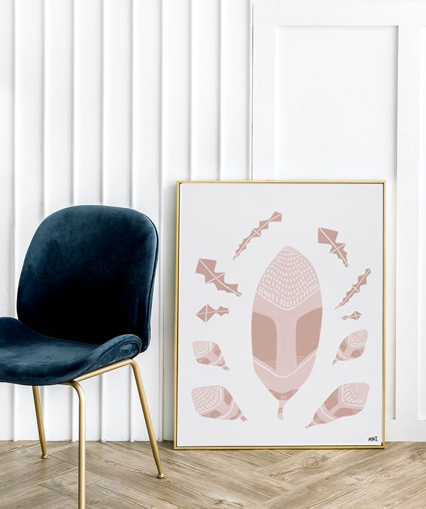 Banksia Blush Print