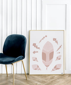 Banksia Blush Print