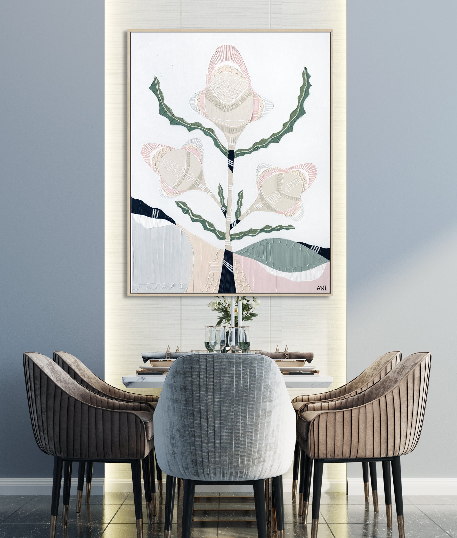 Banksia Elements 3 Print - Ani Ipradjian Art