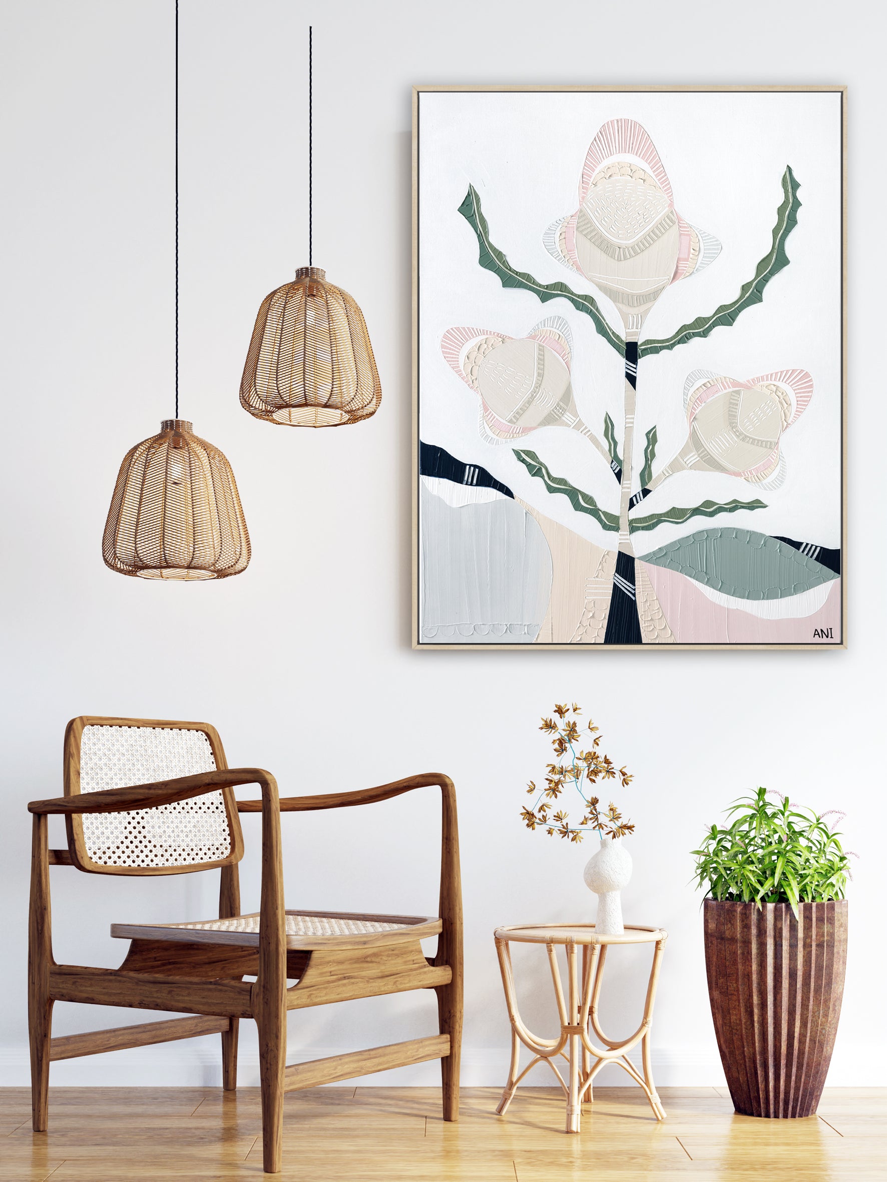 Banksia Elements 3 Print - Ani Ipradjian Art