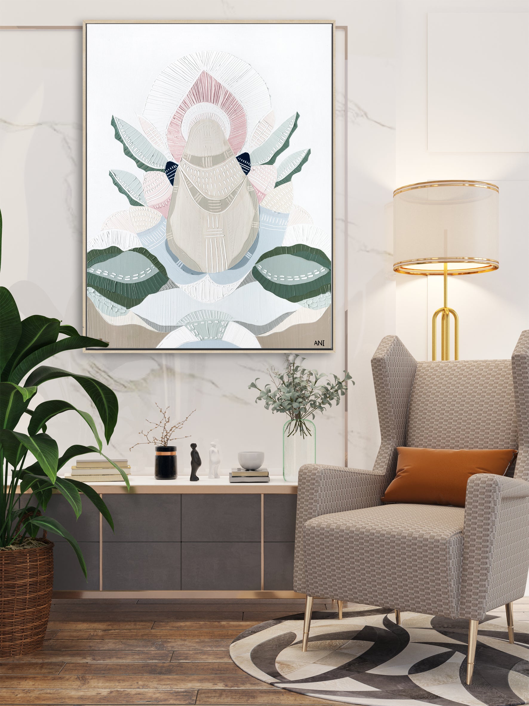 Banksia Elements 6 Print - Ani Ipradjian Art