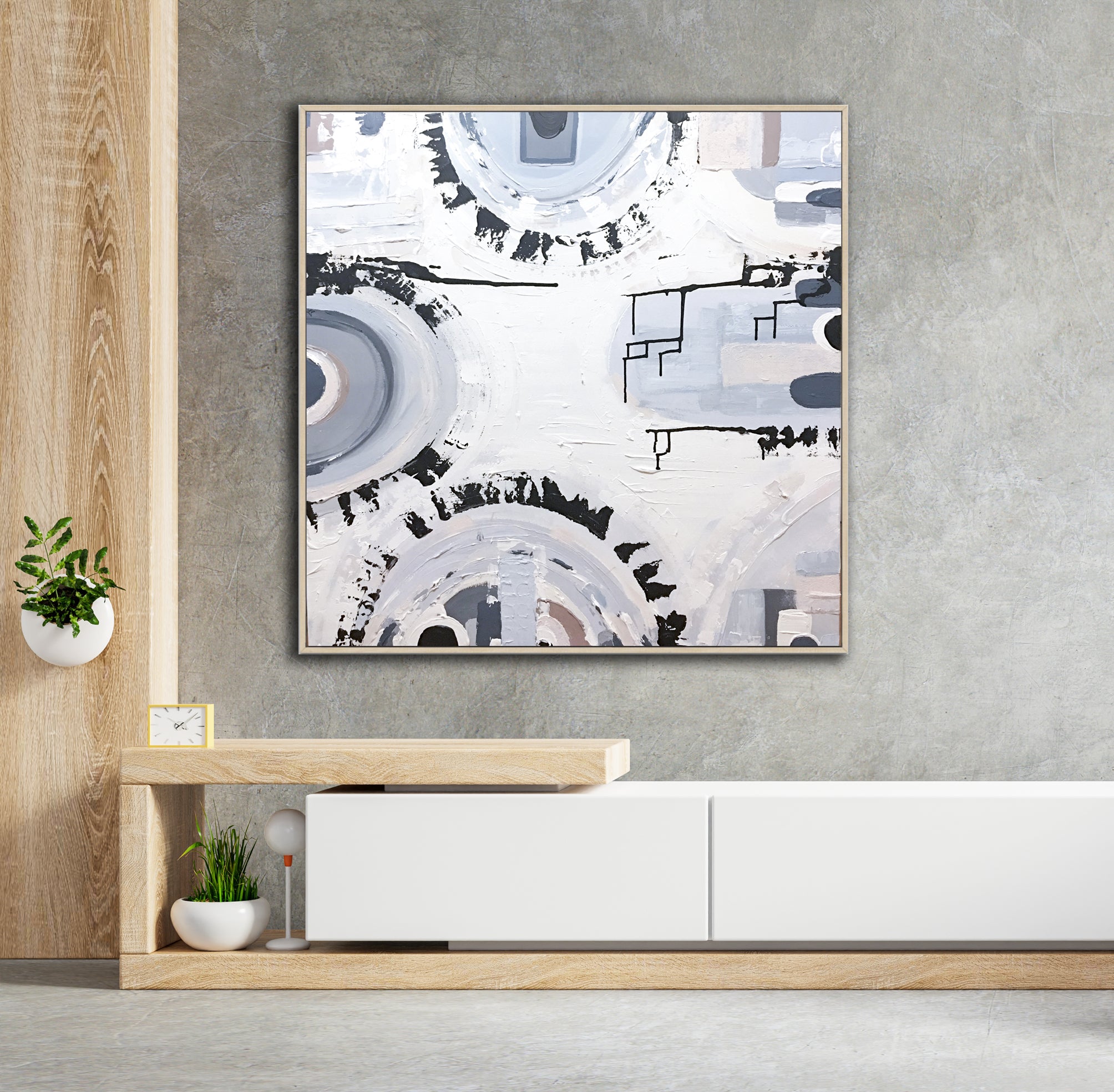 Melbourne Basalt Print