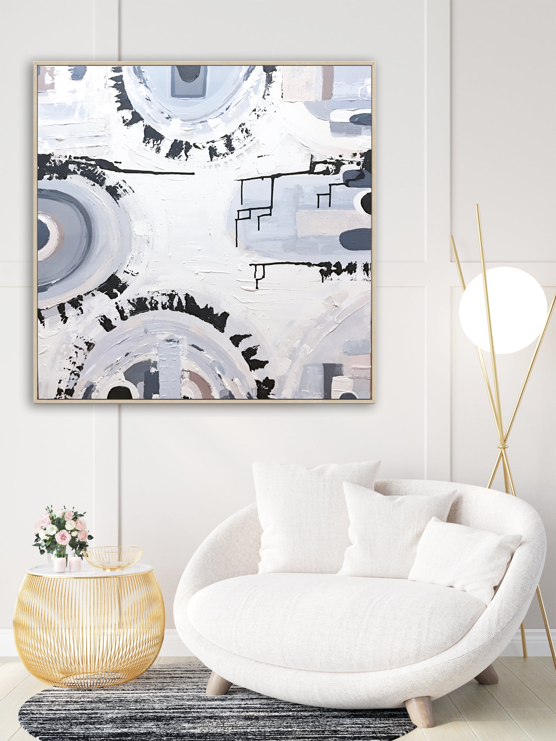 Melbourne Basalt Print