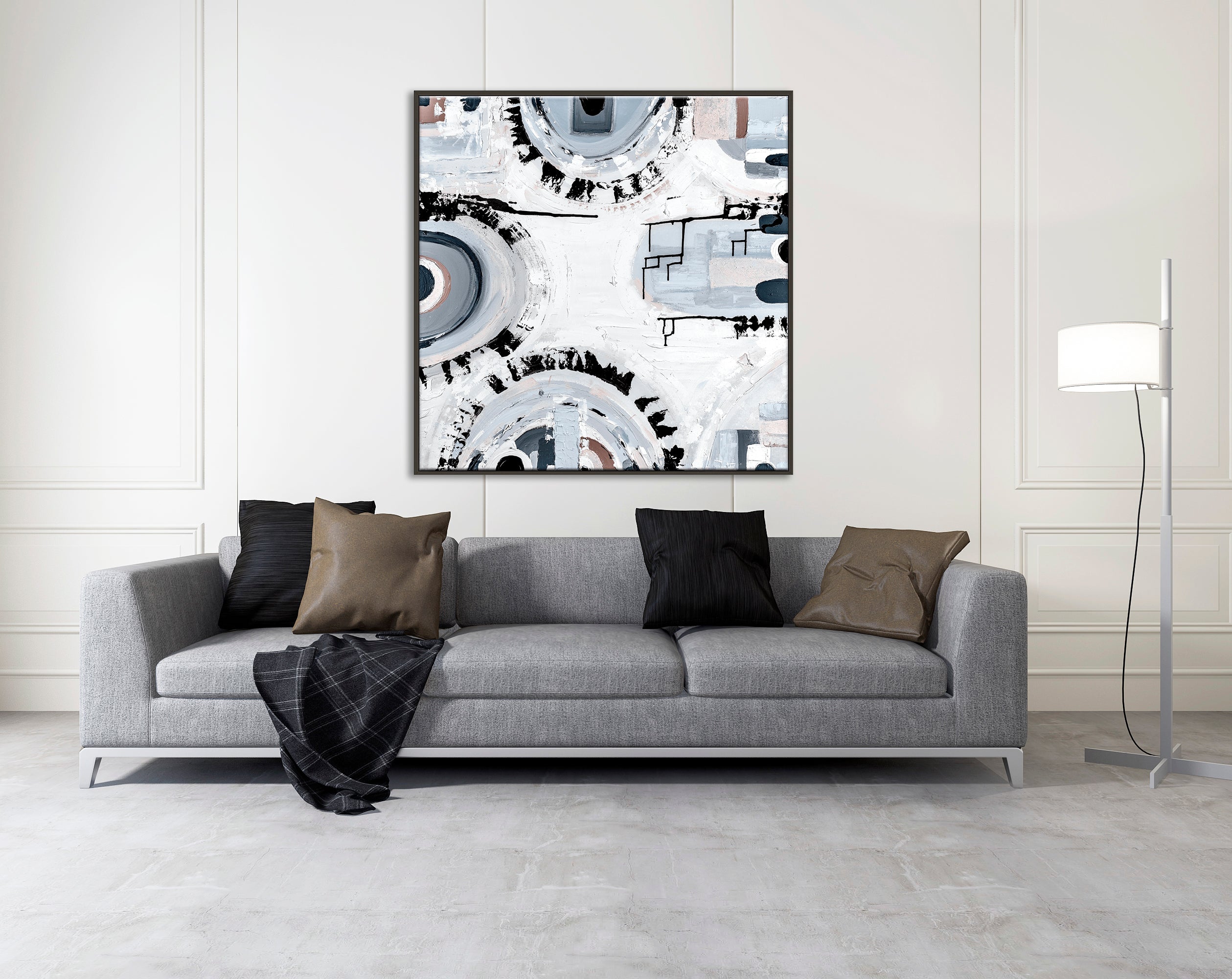 Melbourne Basalt Print