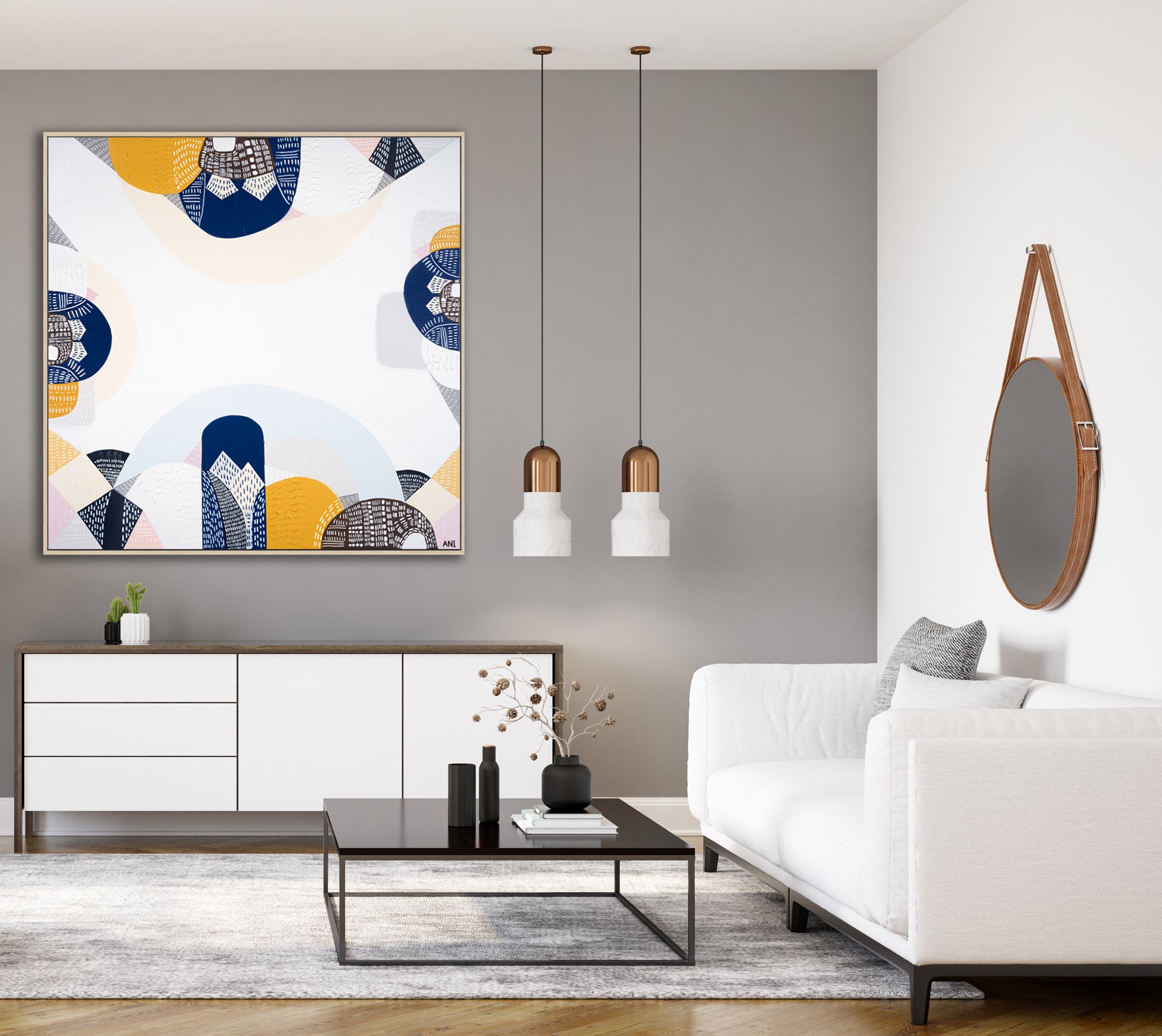 Blue Mountains Dreams - Ani Ipradjian Art