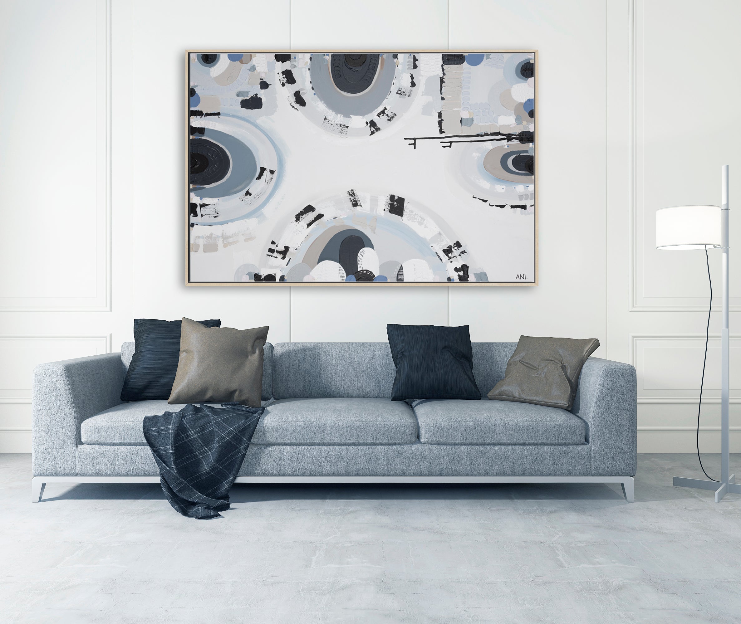 BLUE STONE SPIRIT SOLD - Ani Ipradjian Art