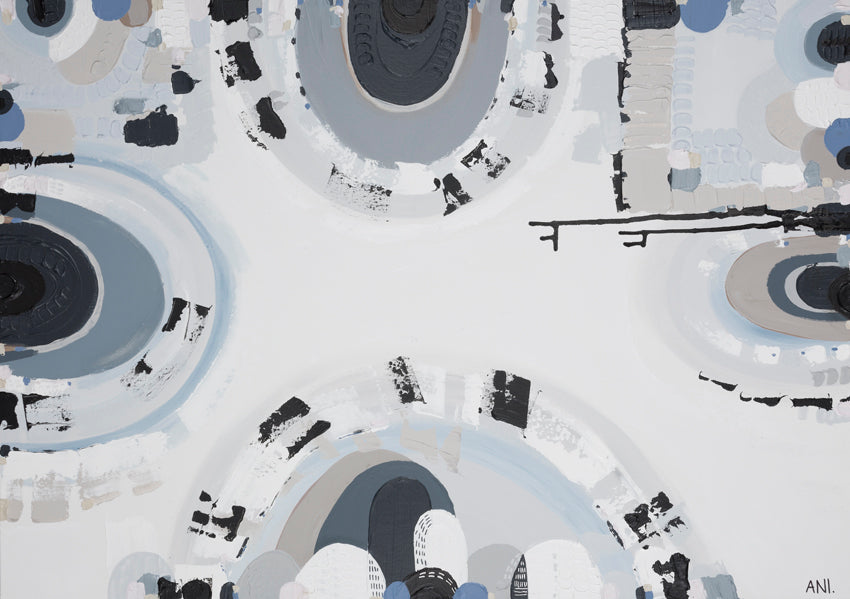 BLUE STONE SPIRIT SOLD - Ani Ipradjian Art