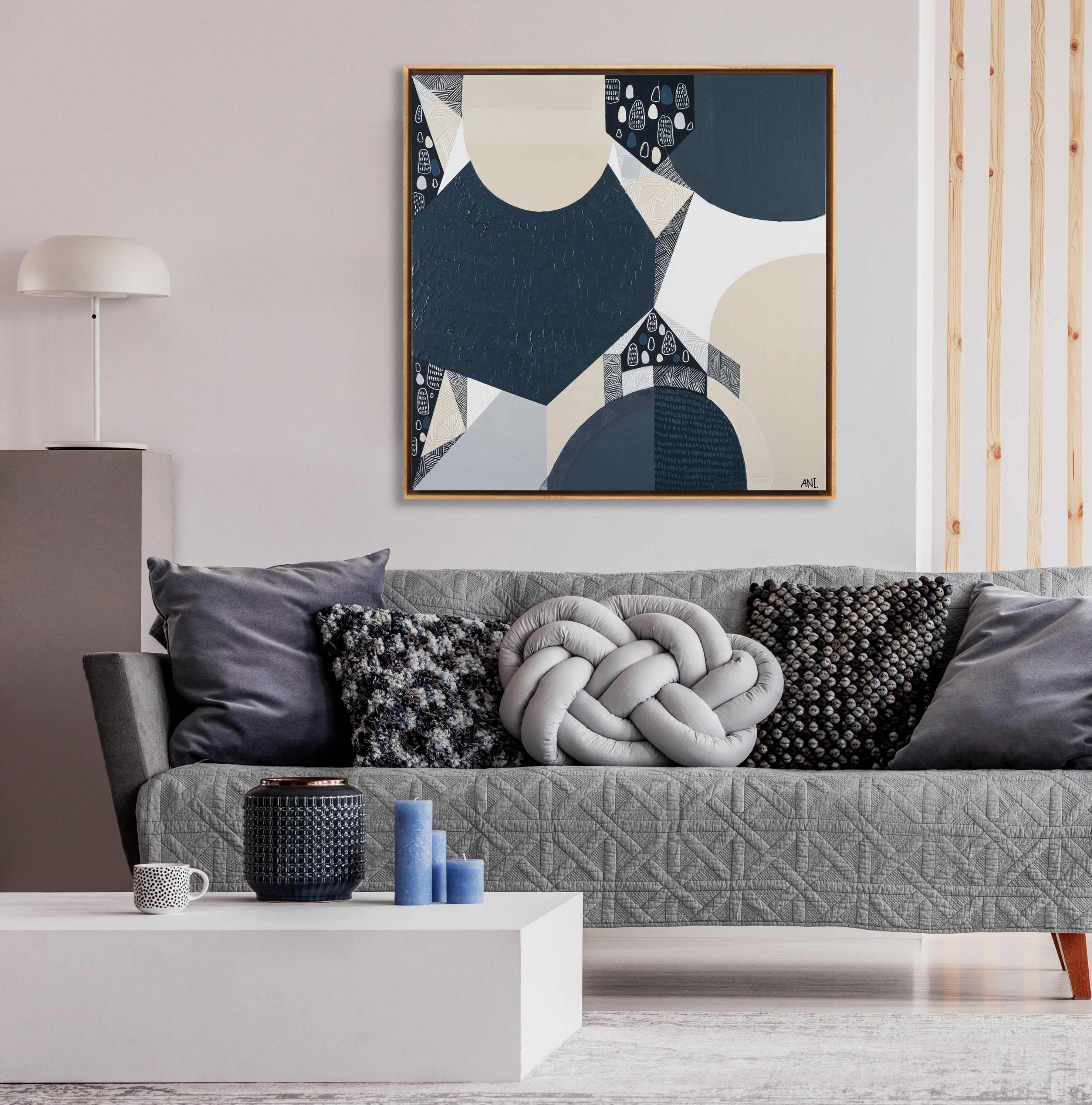 BLUESTONE BASALT 3 PRINT ARTIST LANE - Ani Ipradjian Art