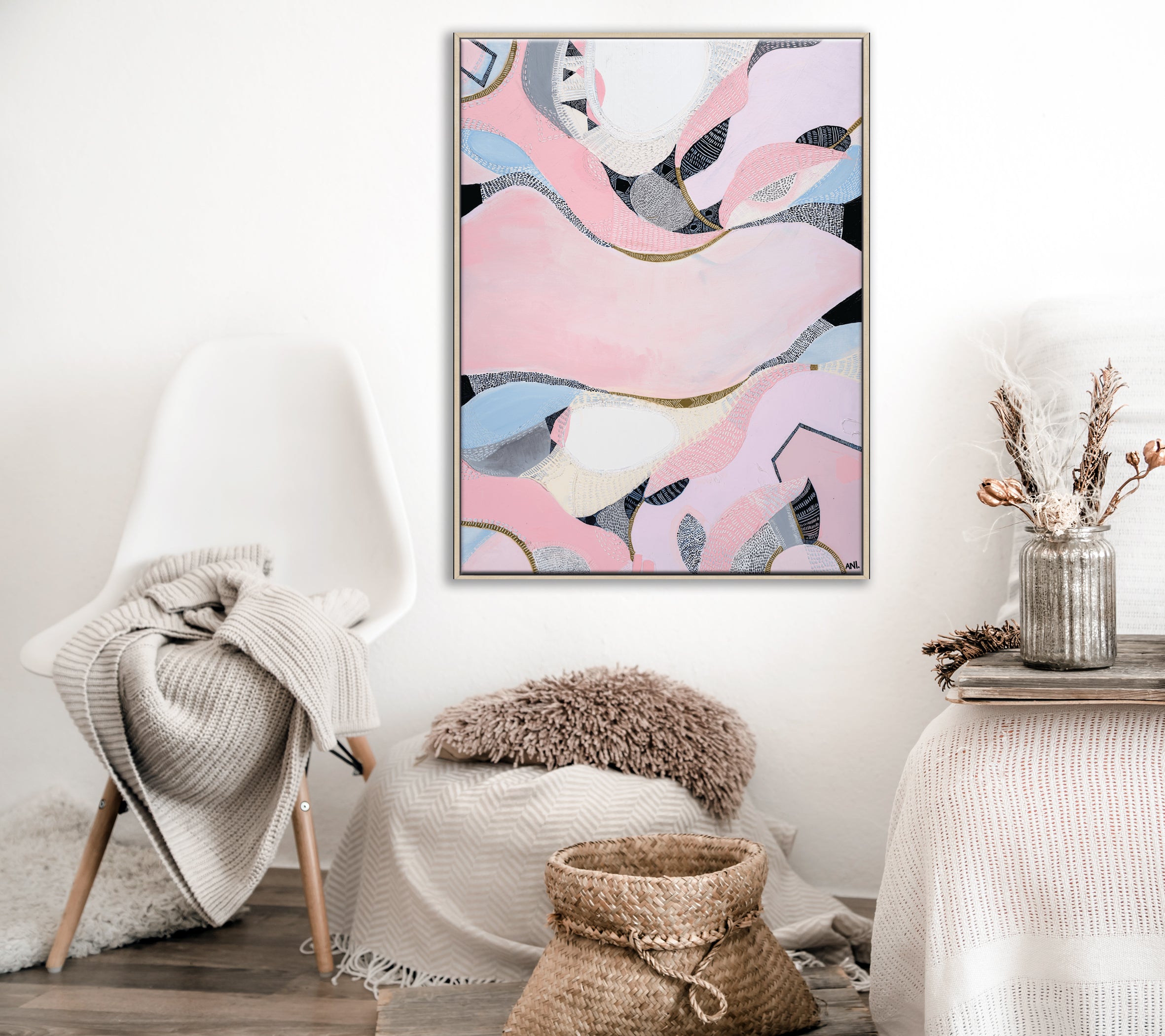 Pink Lake Esperance - Ani Ipradjian Art