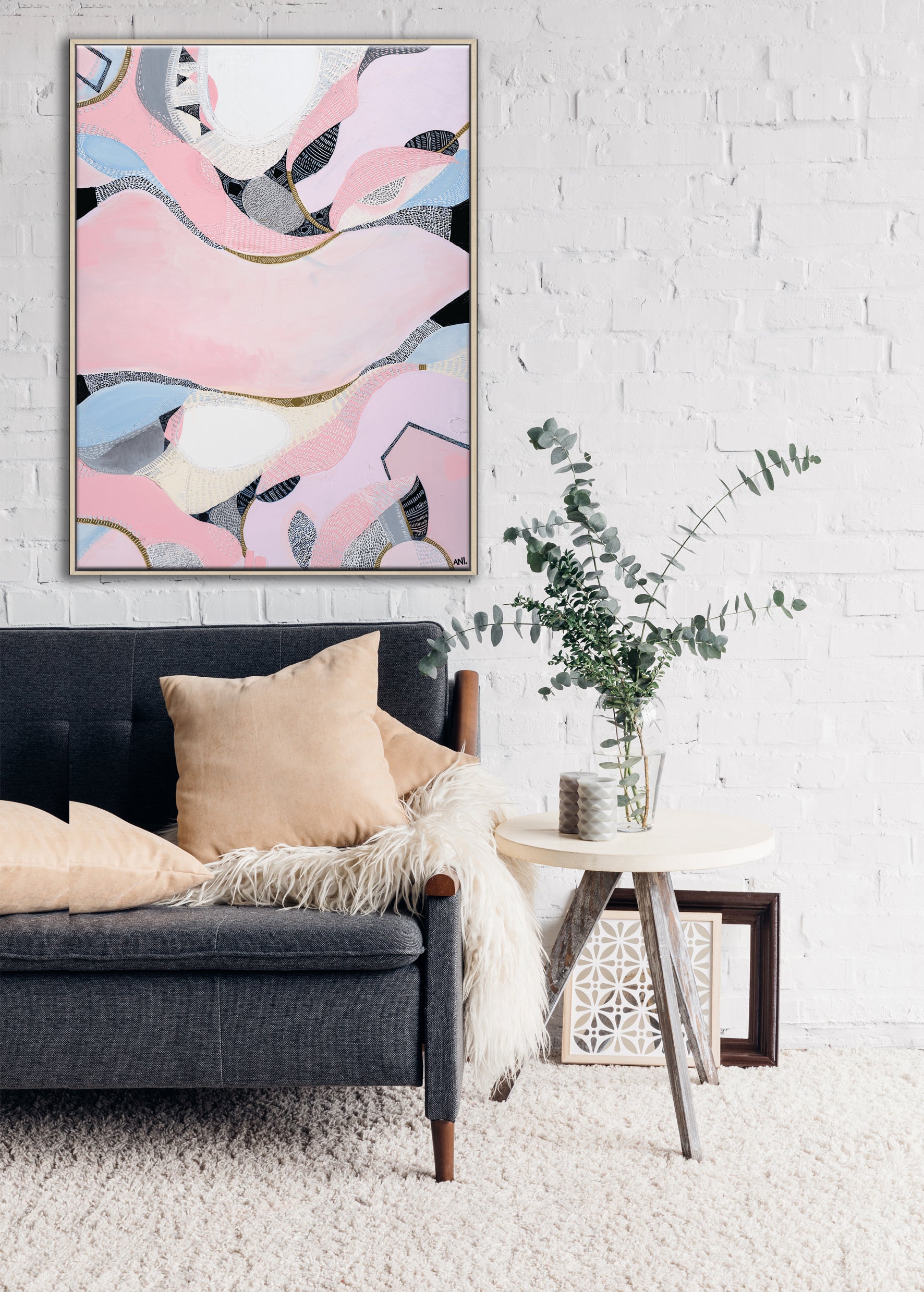 Pink Lake Esperance - Ani Ipradjian Art