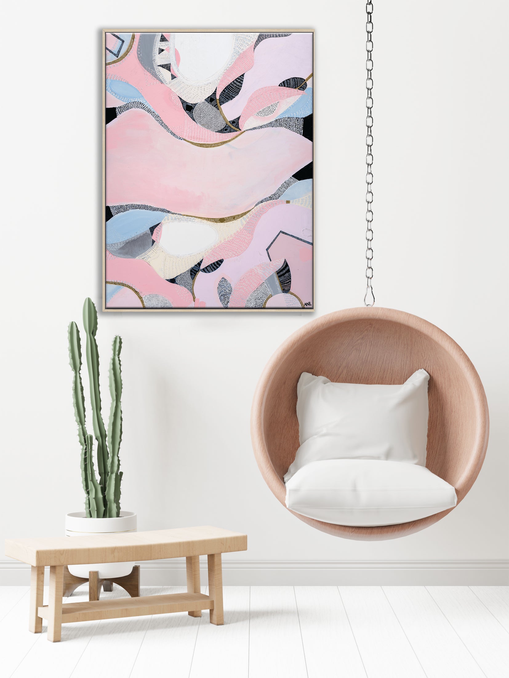 Pink Lake Esperance - Ani Ipradjian Art