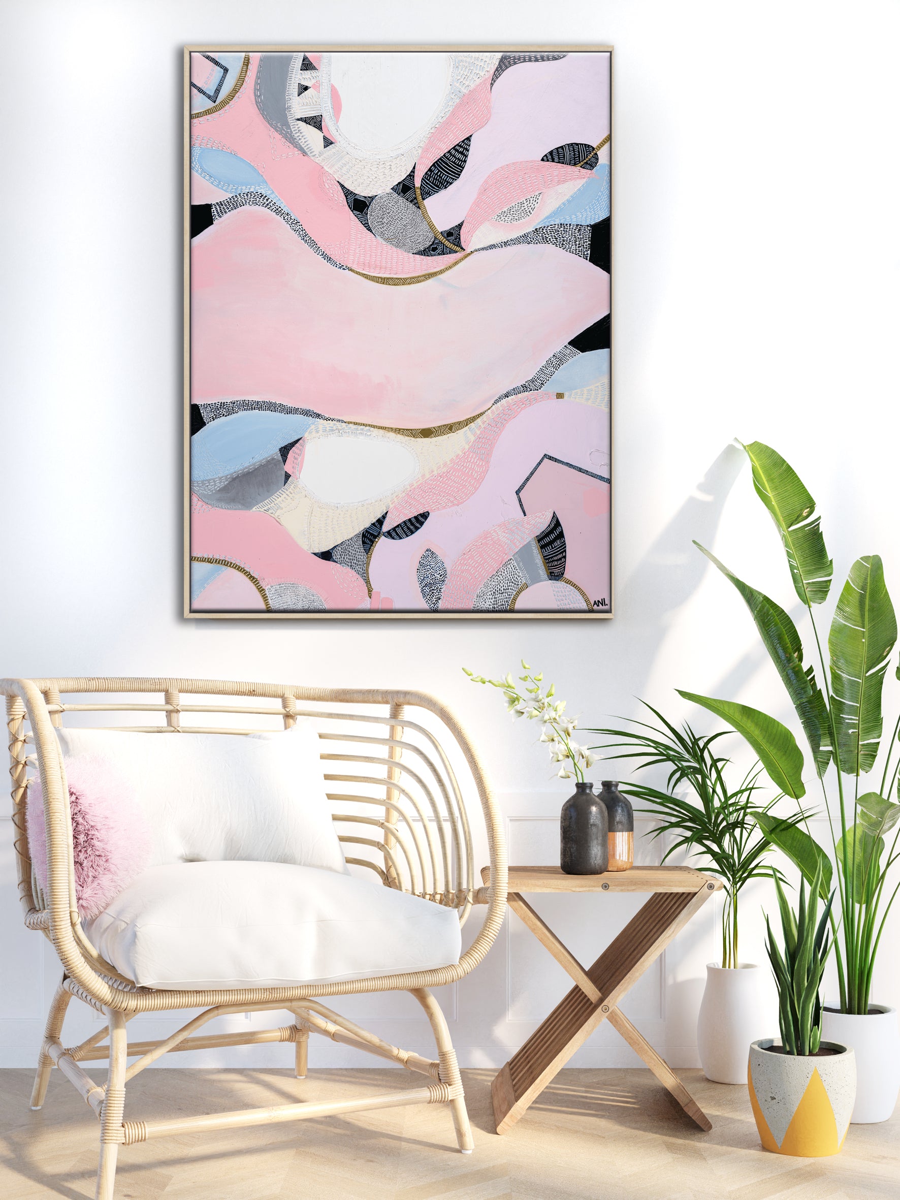 Pink Lake Esperance - Ani Ipradjian Art