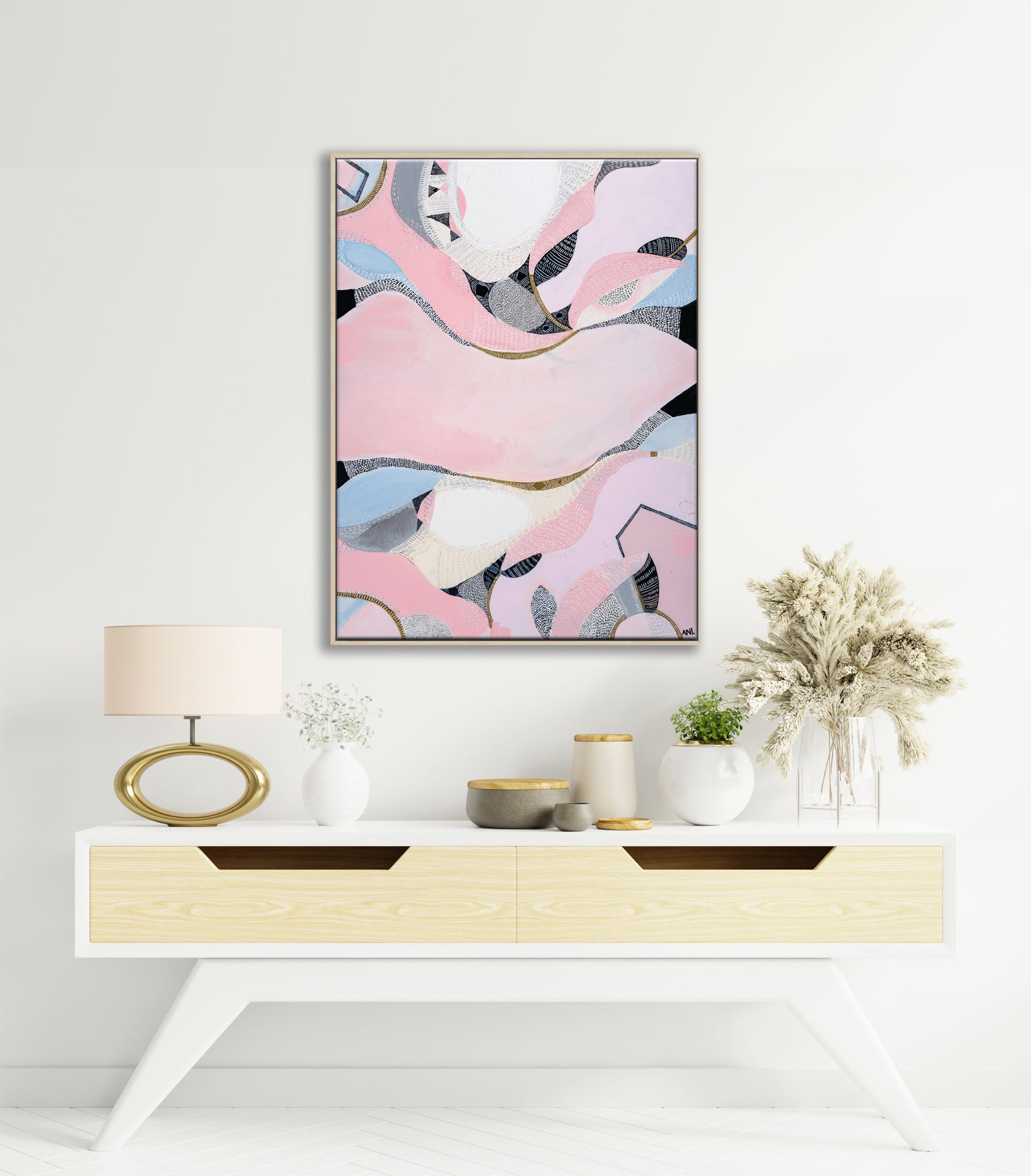 Pink Lake Esperance - Ani Ipradjian Art