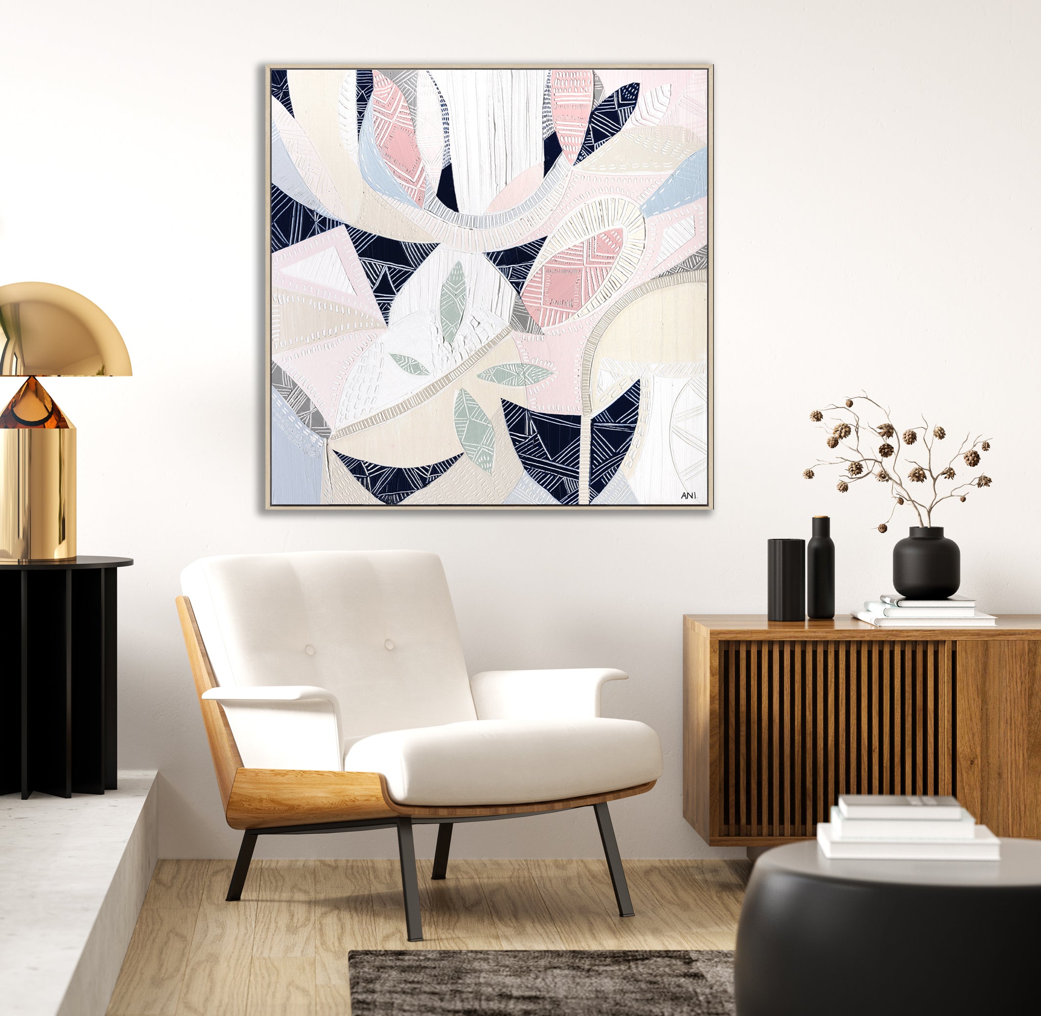 Pink Lake Dreams Print
