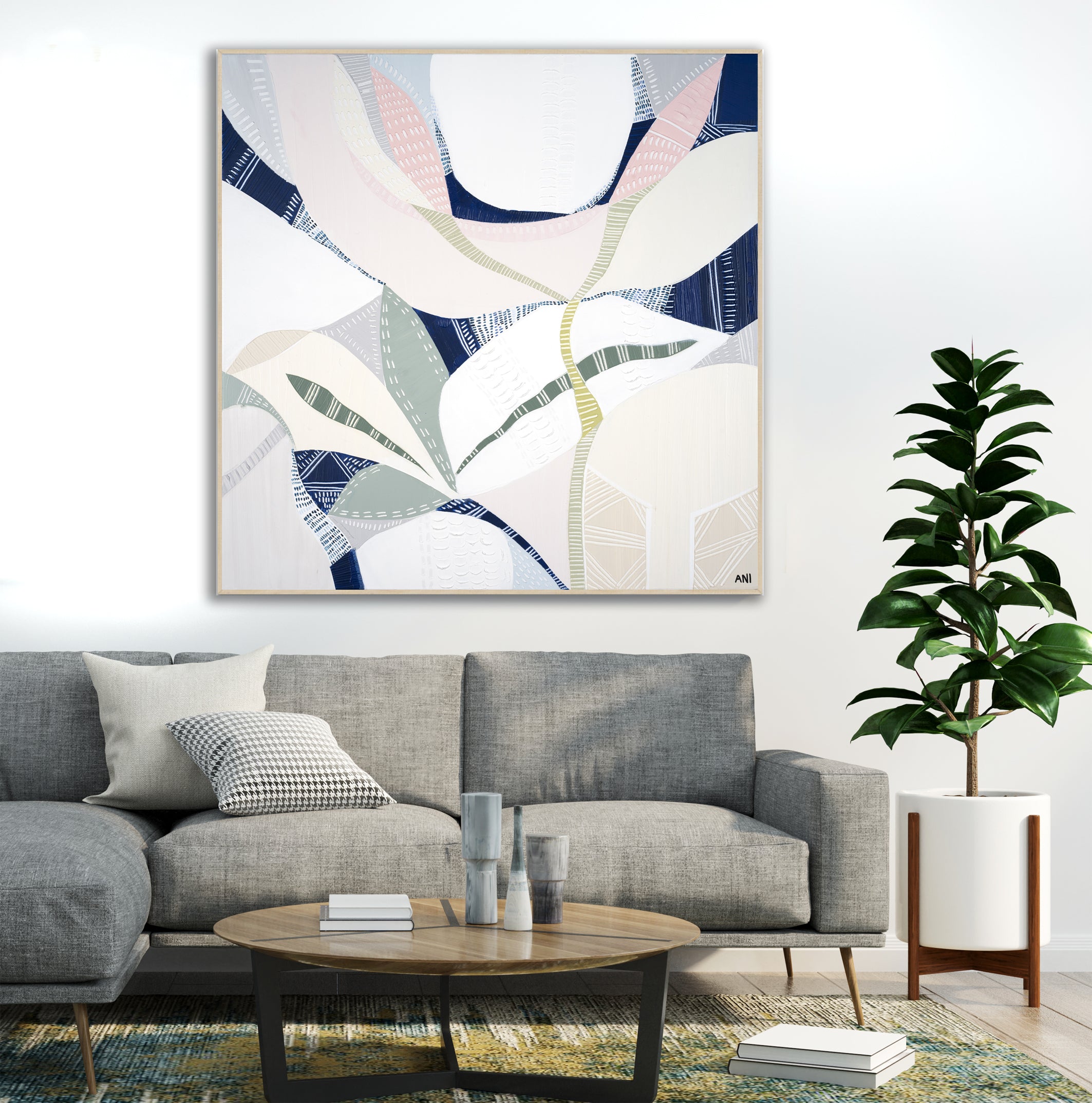 Wild Flower Forest 1 Print - Ani Ipradjian Art