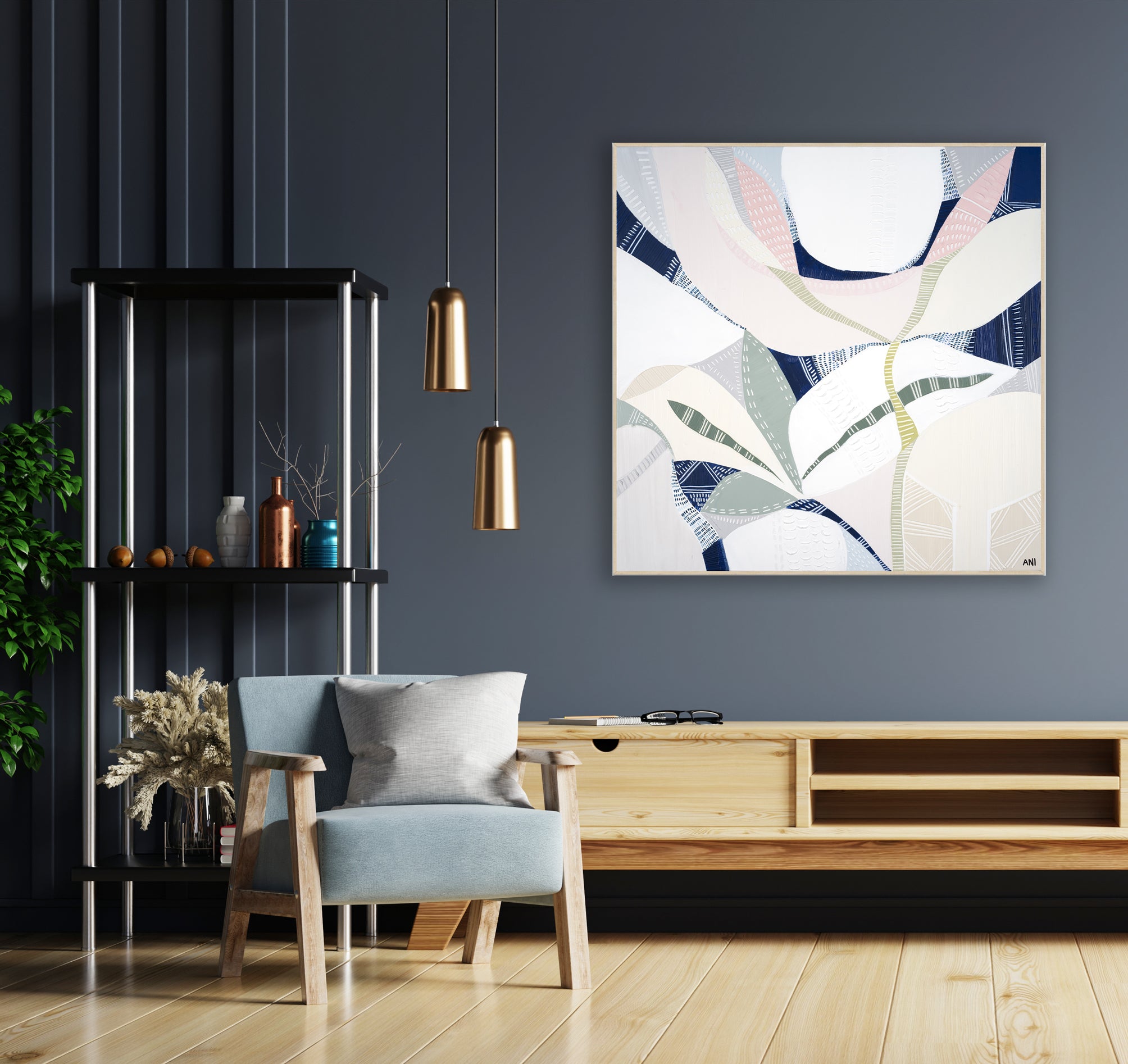 Wild Flower Forest 1 Print - Ani Ipradjian Art