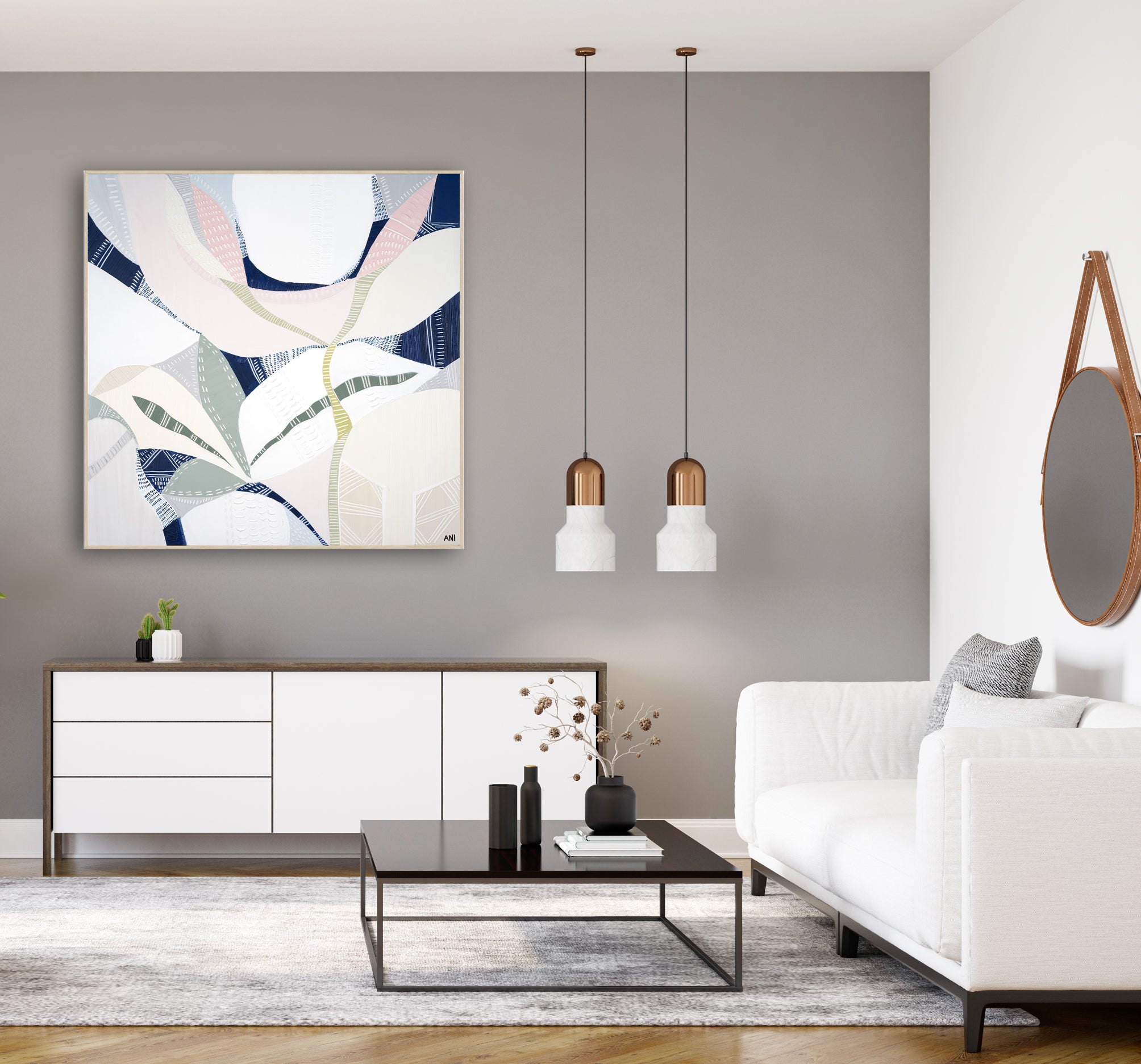 Wild Flower Forest 1 Print - Ani Ipradjian Art