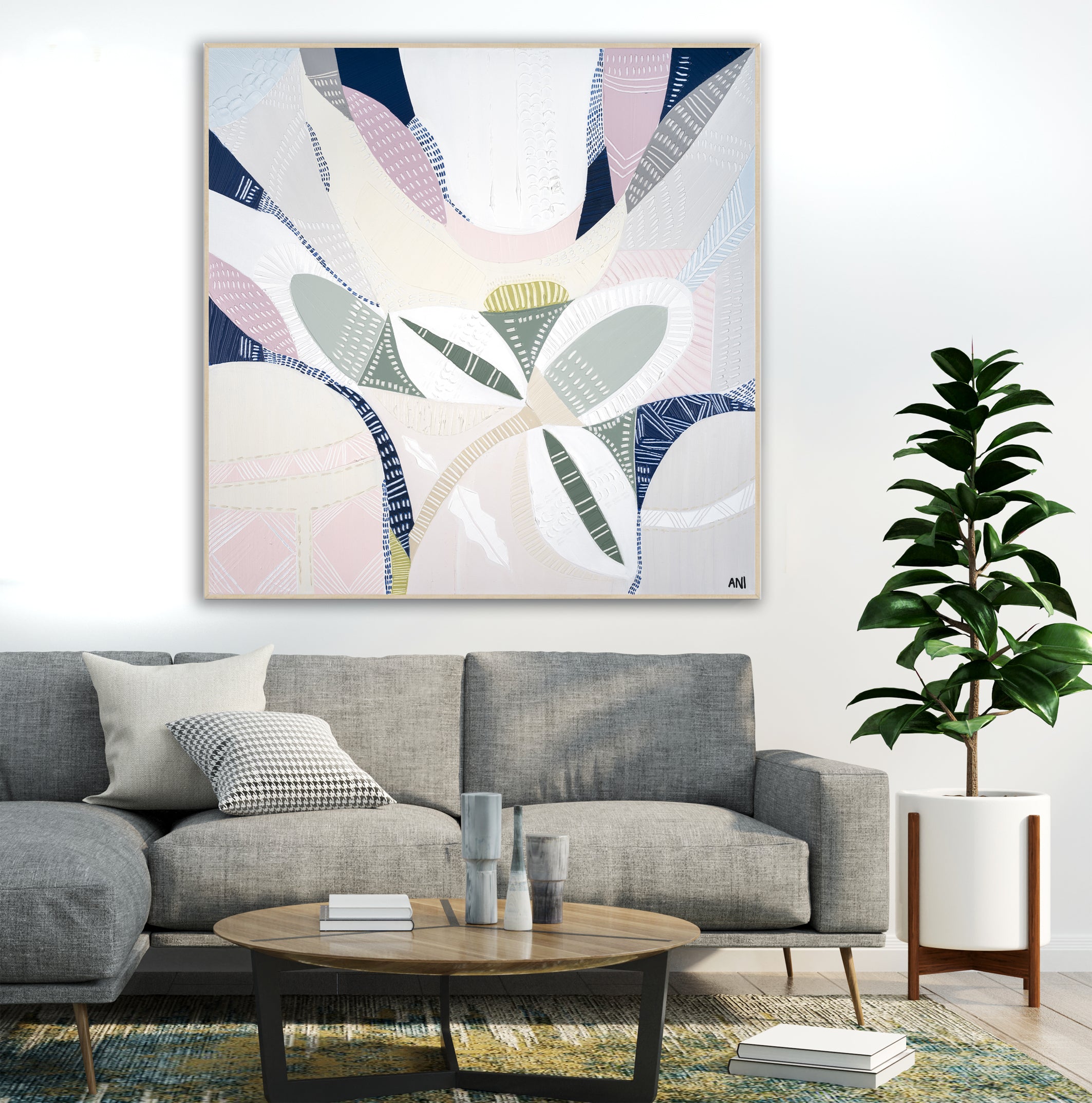 Wild Flower Forest 2 Print - Ani Ipradjian Art