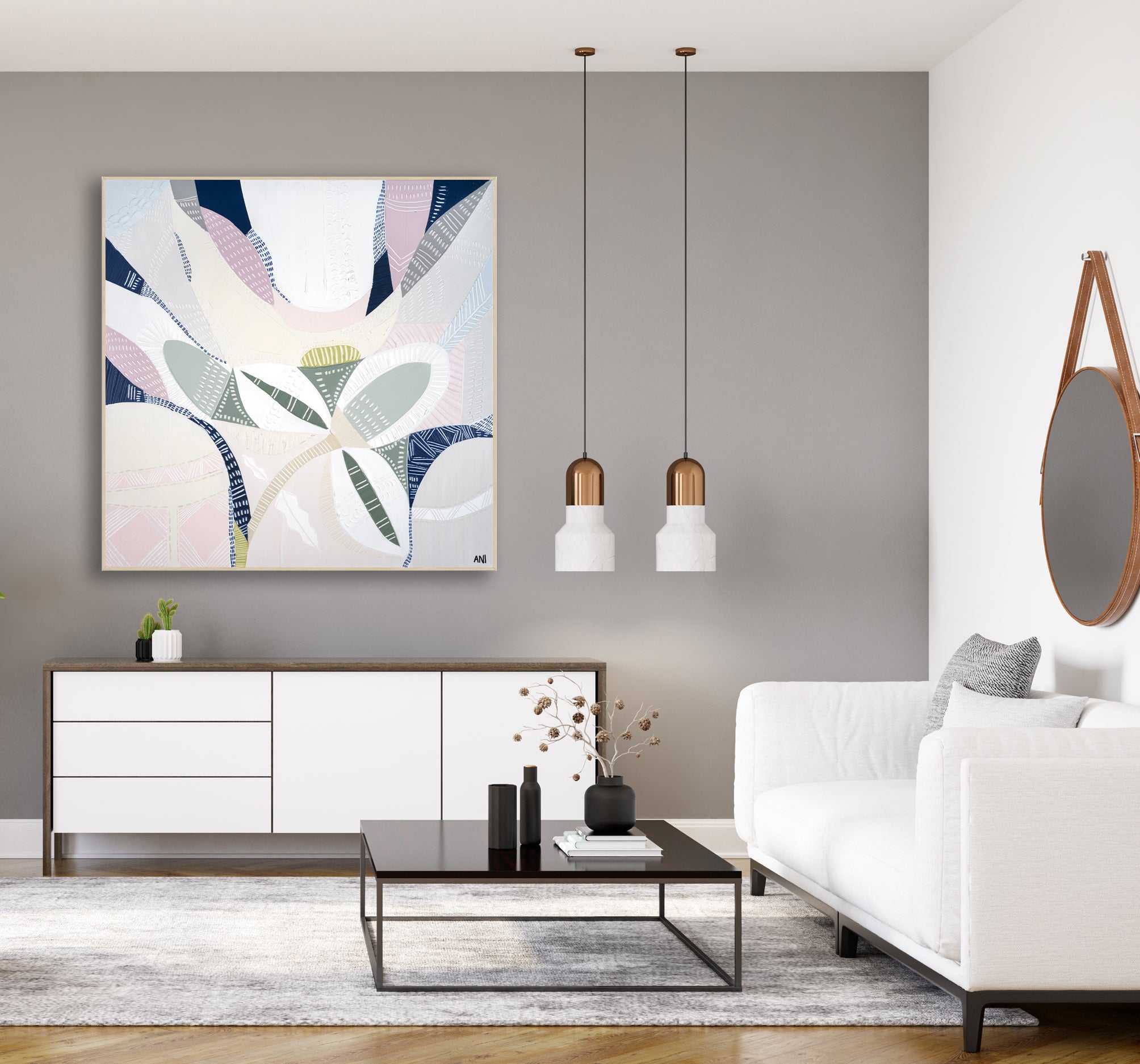 Wild Flower Forest 2 Print - Ani Ipradjian Art