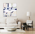 "Yarra Bend" – Original abstract landscape painting by Australian artist Ani Ipradjian, inspired by Melbourne’s Yarra River and bushland parklands, featuring textured natural tones and flowing organic forms.